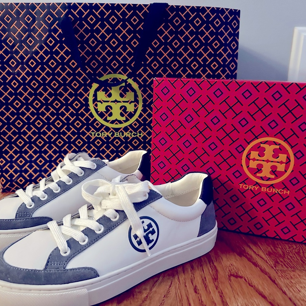 Tory Burch Color Block Low Top Sneaker